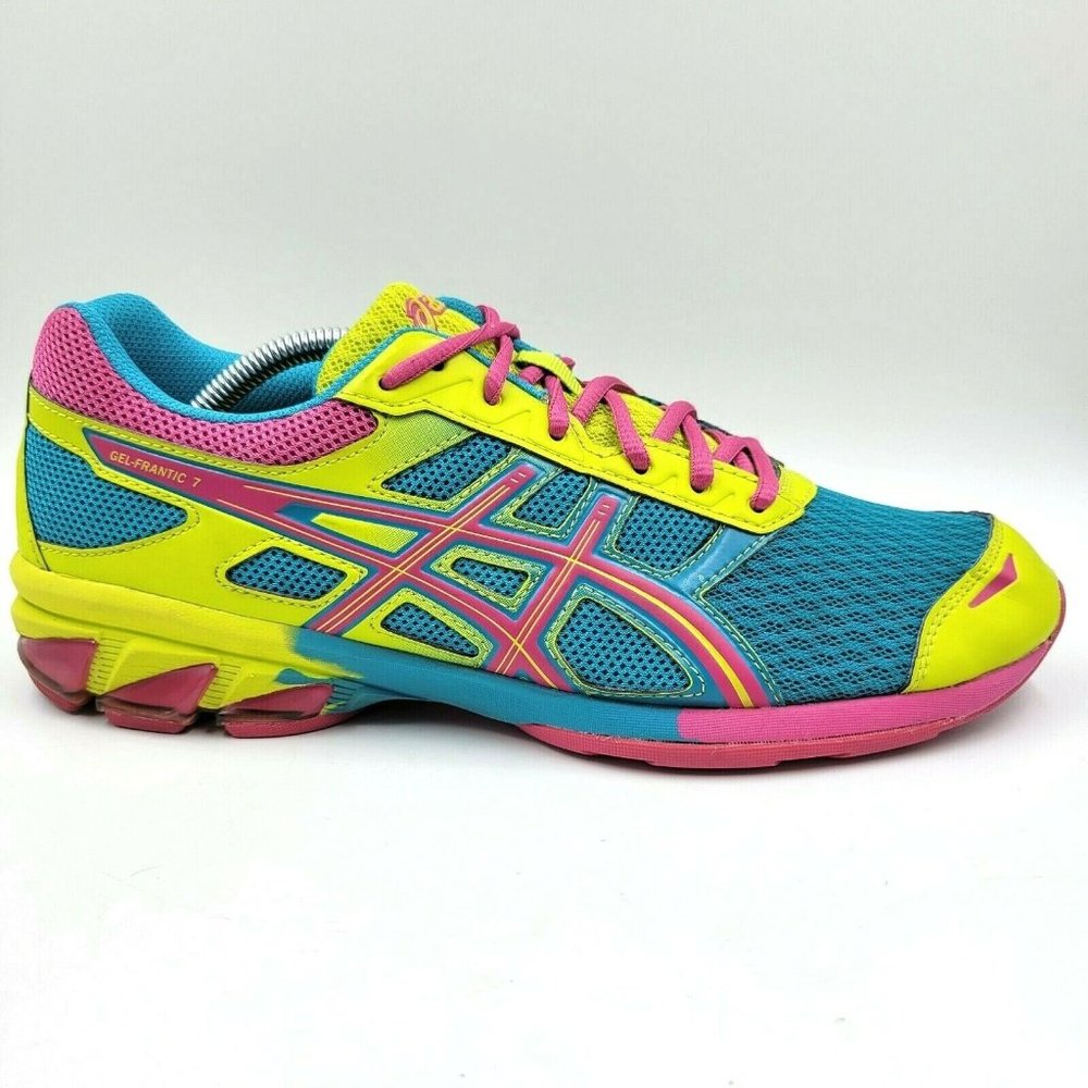 Asics Gel Frantic 7 Neon Athletic Running Shoes 11